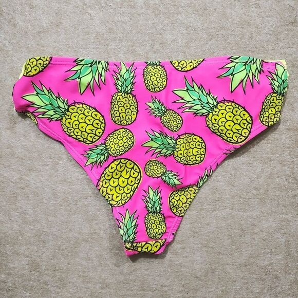 Peter Miller New York Tropical Pineapple Bikini Bottom -B - Picture 2 of 3
